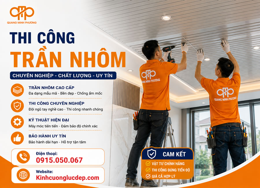 Cung cấp, thi c&ocirc;ng thi c&ocirc;ng trần nh&ocirc;m Vinh Nghệ An